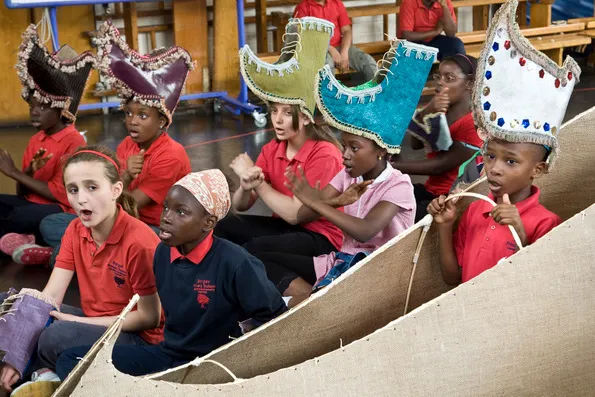 Confucius and Chinese folk tales form Hackney childrens’ opera
