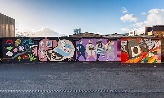 ‘Hammers to brushes, metal to paint’: Seven local artists celebrate history of former factory in Hackney Wick