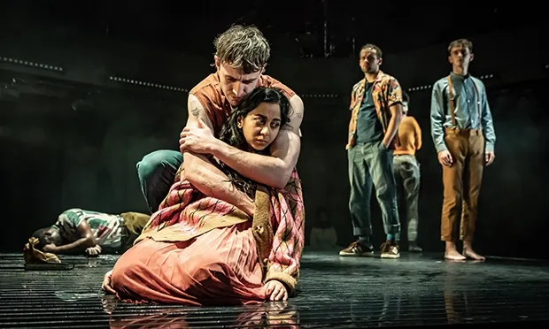 A Streetcar Named Desire. Front: Paul Mescal and Anjana Vasan.