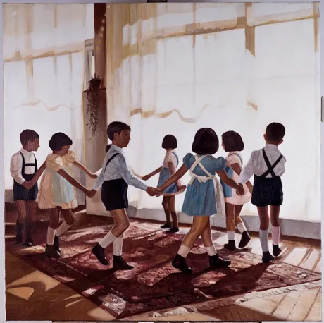 Stefan Constantinescu, Kindergarten