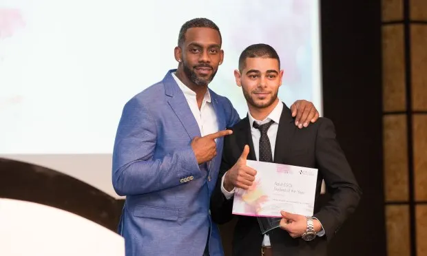 Student whose family was killed in Syria wins New City College award