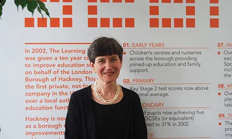 Anne Canning, the head of the Learning Trust