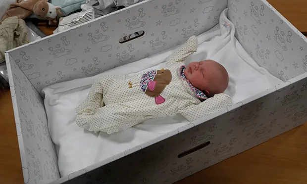 Baby box in Scotland