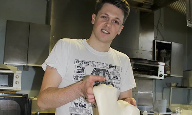 Bread by bike Andy Strang Blighty Coffee