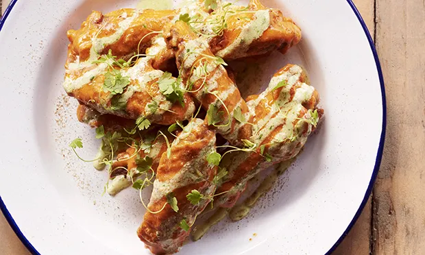 Buffalo wings at Randy's Wing Bar