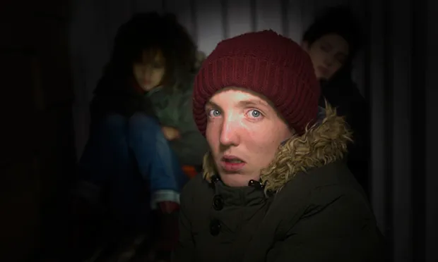 Play set in ‘shipping container’ highlights plight of child refugees