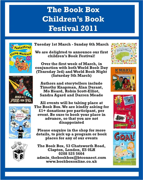 The Book Box Children's Book Festival 2011