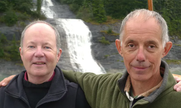 Earth, bound: Client Earth’s authors James Thornton (l) & Martin Goodman (r). Images: Scribe Publications