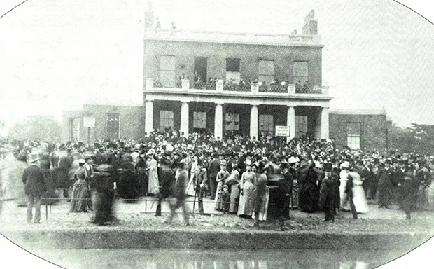 Official opening ceremony of Clissold Park on 24 July 1889