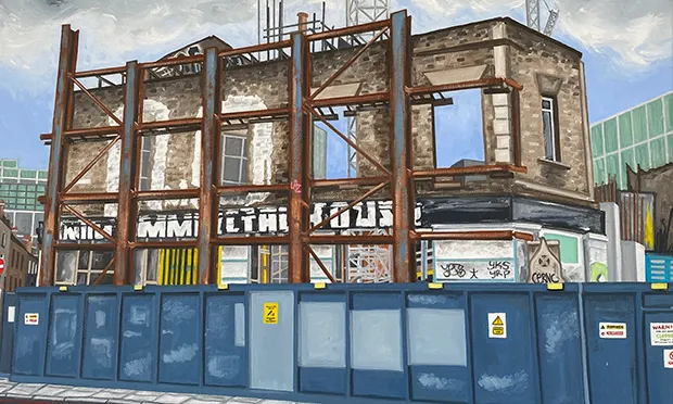 Shoreditch gallery ‘devastated’ after local artist’s painting stolen in daytime heist