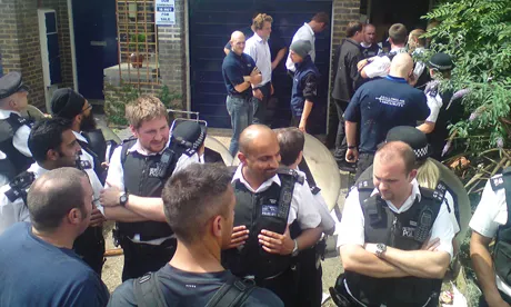 Residents support squatters over Crown Estate evictions