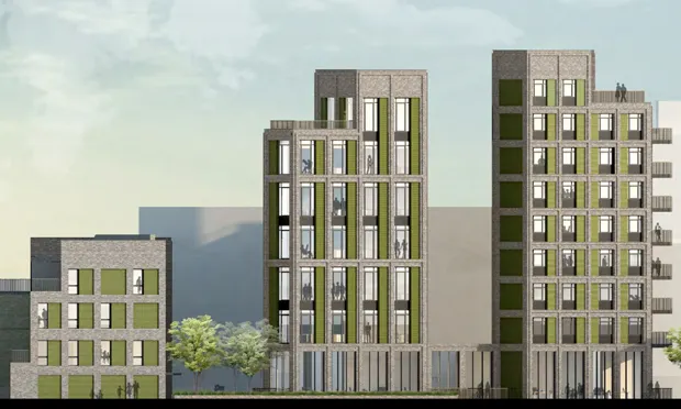 Dalston towers over Eastern Curve Garden approved despite loss of sunlight