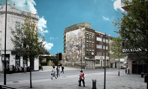Towers ‘overshadowing’ Dalston Eastern Curve Garden go before planning chiefs