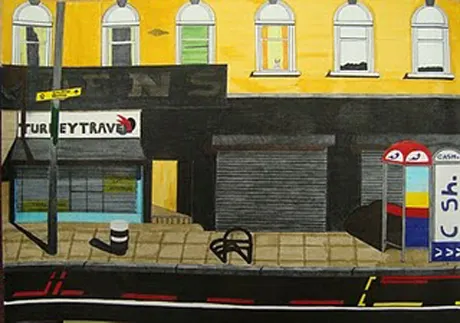 Dash Lockhart, scene from Kingsland Road Dalston