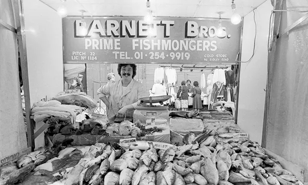 Fishy: Neil Neil Martinson's 'Another Time Another Place: Hackney in the 70s & 80s' exhibition at Stour Space includes this R