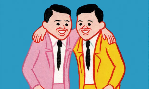 "Patented grinning style": Joan Cornella's characters' frozen cheeriness masks hilarious brutality. Image courtesy of the art
