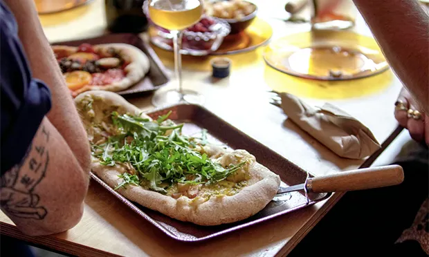 Flat Earth Pizza at The Plough, Homerton, food review: ‘Inventive grub that doesn’t hurt the planet’