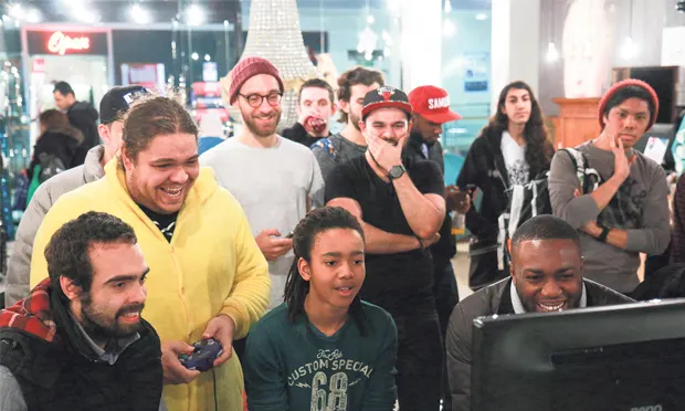 Multiplayer: a previous GamePad. Photograph: maya mada.