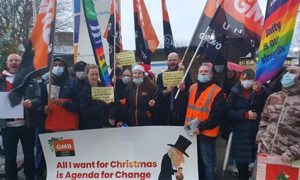 Trade union apologises for use of antisemitic imagery on campaign banner