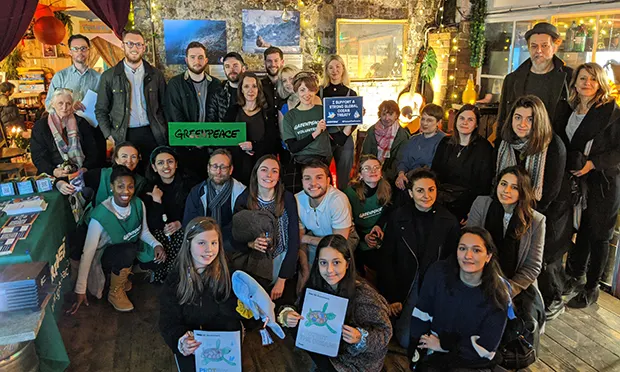 Greenpeace Shoreditch photo exhibition highlights threat to oceans – but local MPs a no-show