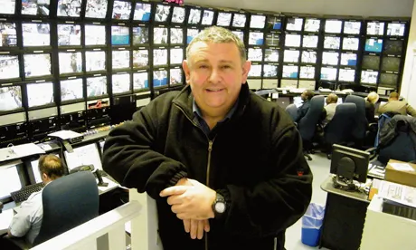 Hackney CCTV centre interior