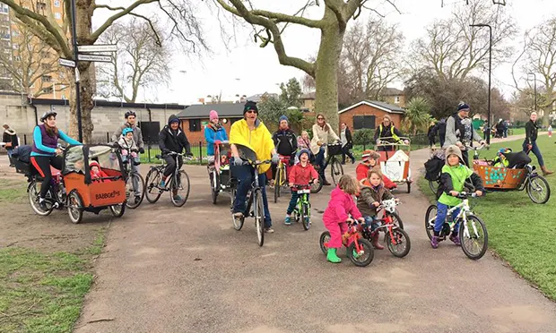 Hackney Family Cycling group