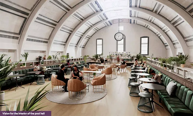 Early plans for Haggerston Baths under microscope as Town Hall pushes for community use