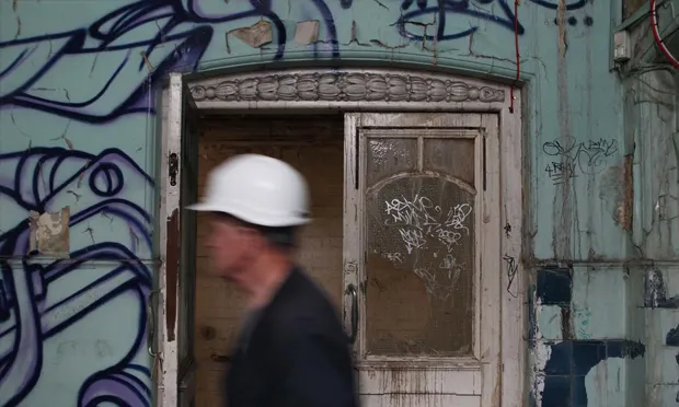 Haggerston Baths in 2015. Photograph: Simon Mooney