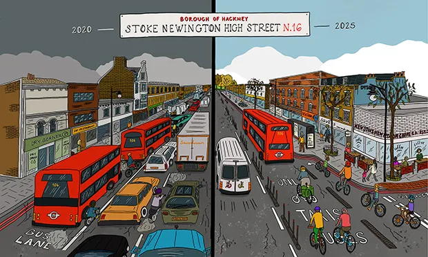 Comic – Welcome Low Traffic Neighbourhoods