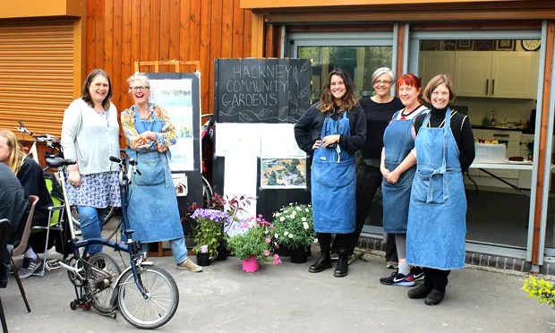 Garden state: Hackney Community Gardeners are proposing to rejuvenate Hackney Downs Park. Photograph: Andrew Barnes