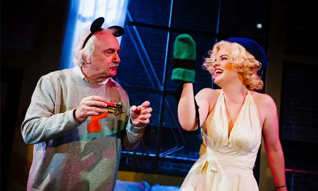 Einstein-a-go-go: Simon Rouse and Alice Bailey Johnson. Photograph: Alex Brenner