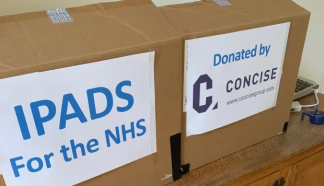 Appeal for donations of smart devices so quarantined patients can video-call relatives