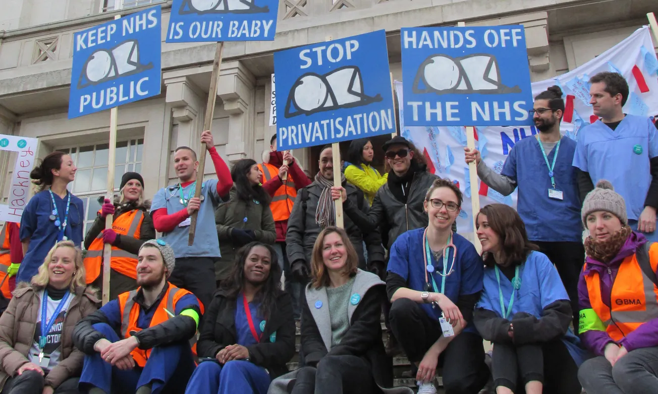 Junior doctors in 24-hour strike as majority of public supports action