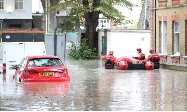 Thames Water admits Lea Bridge floods were ‘too much’ for it to handle