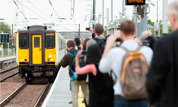 All aboard! Lea Bridge Station reopens after 31 years