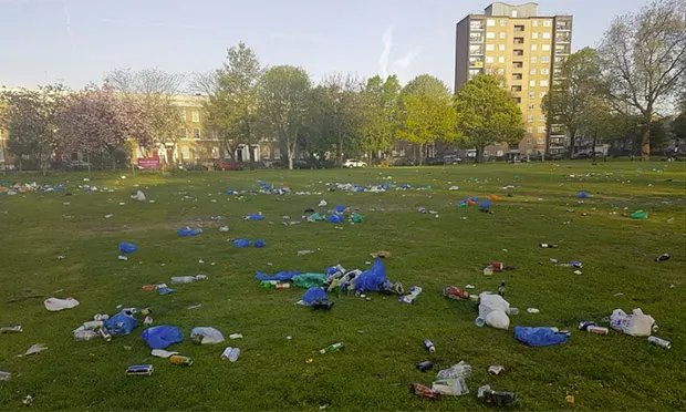 london fields litter