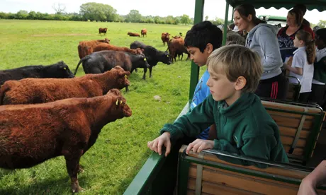 McDonald's - FAI Open Farms visit tractor tour