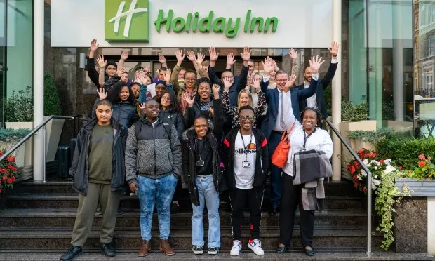 Hackney students turn hoteliers for a day to mark launch of global work experience partnership
