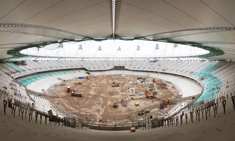 Panoramic view of the Olympic Stadium