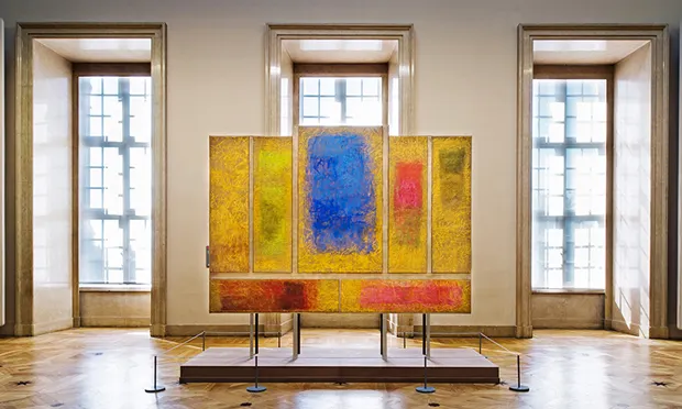 'Vibrant hues': Polyptyque Sassetta, by Monique Frydman. Photograph: O. Houada