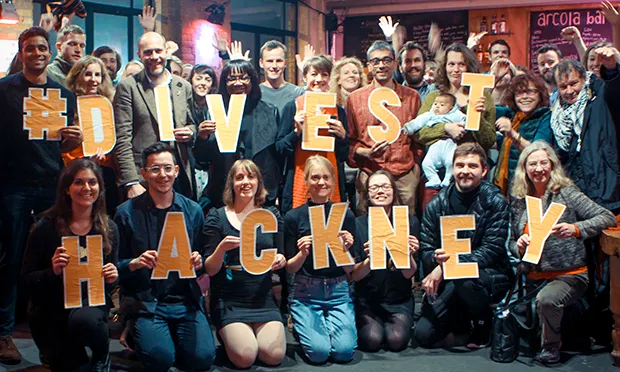 Pensions committee divestment credit Divest Hackney