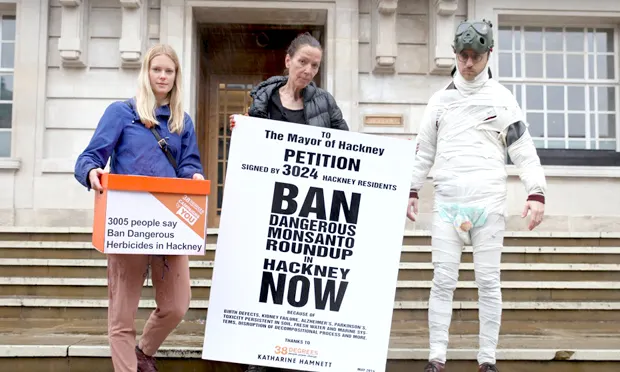 pesticide glyphosate free hackney katharine hamnett