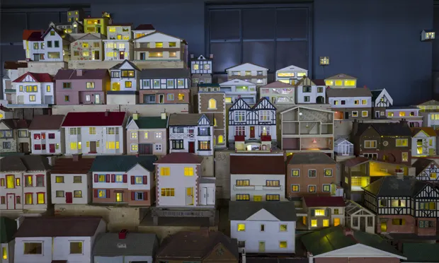 Place (Village) by Rachel Whiteread, in situ at the Museum of Childhood. Photograph: Victoria and Albert Museum, London.