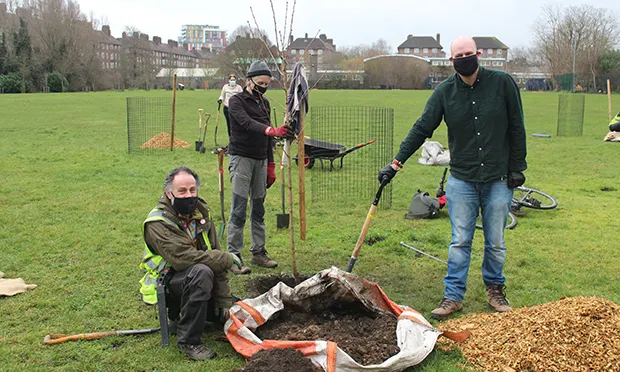 Hackney welcomes over 100 cherry trees gifted by people of Japan
