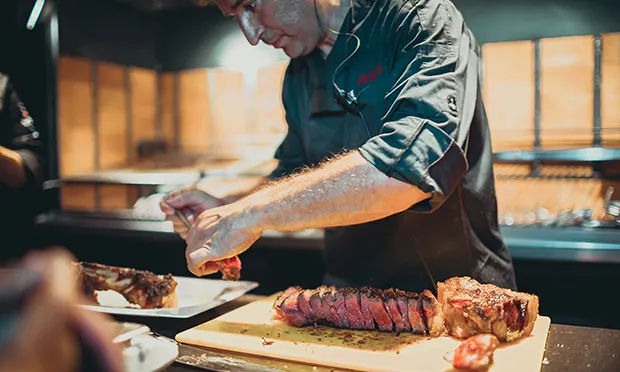 Sagardi – restaurant review: ‘The waiters wear wireless headsets, like they are in the secret service’