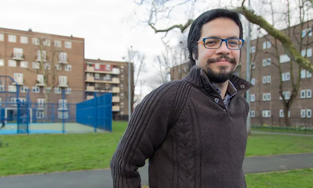 Greeen party candidate Samir Jeraj