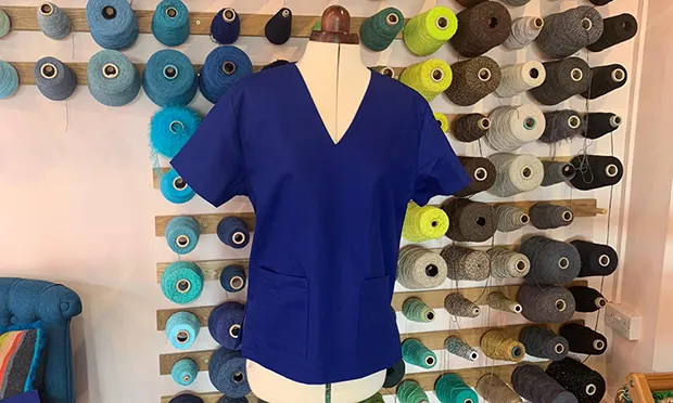 Hackney needlesmiths help patch up scrubs shortage in the NHS