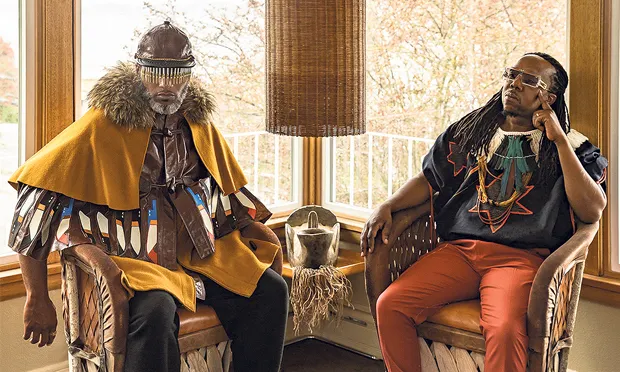 Luxurious: Shabazz Palaces hit Oval Space in November. Photograph: Victoria Kovios
