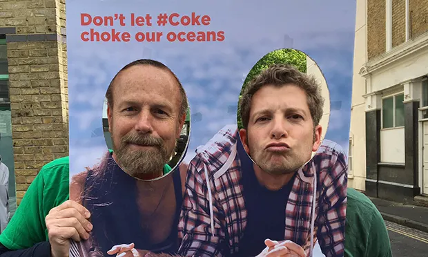Green activists blast Coca-Cola’s plastic pollution