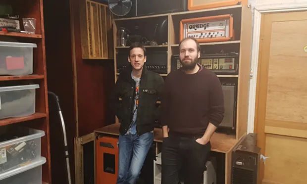 Sound Savers' Henry Withers (left) and Mark Jasper (right.)